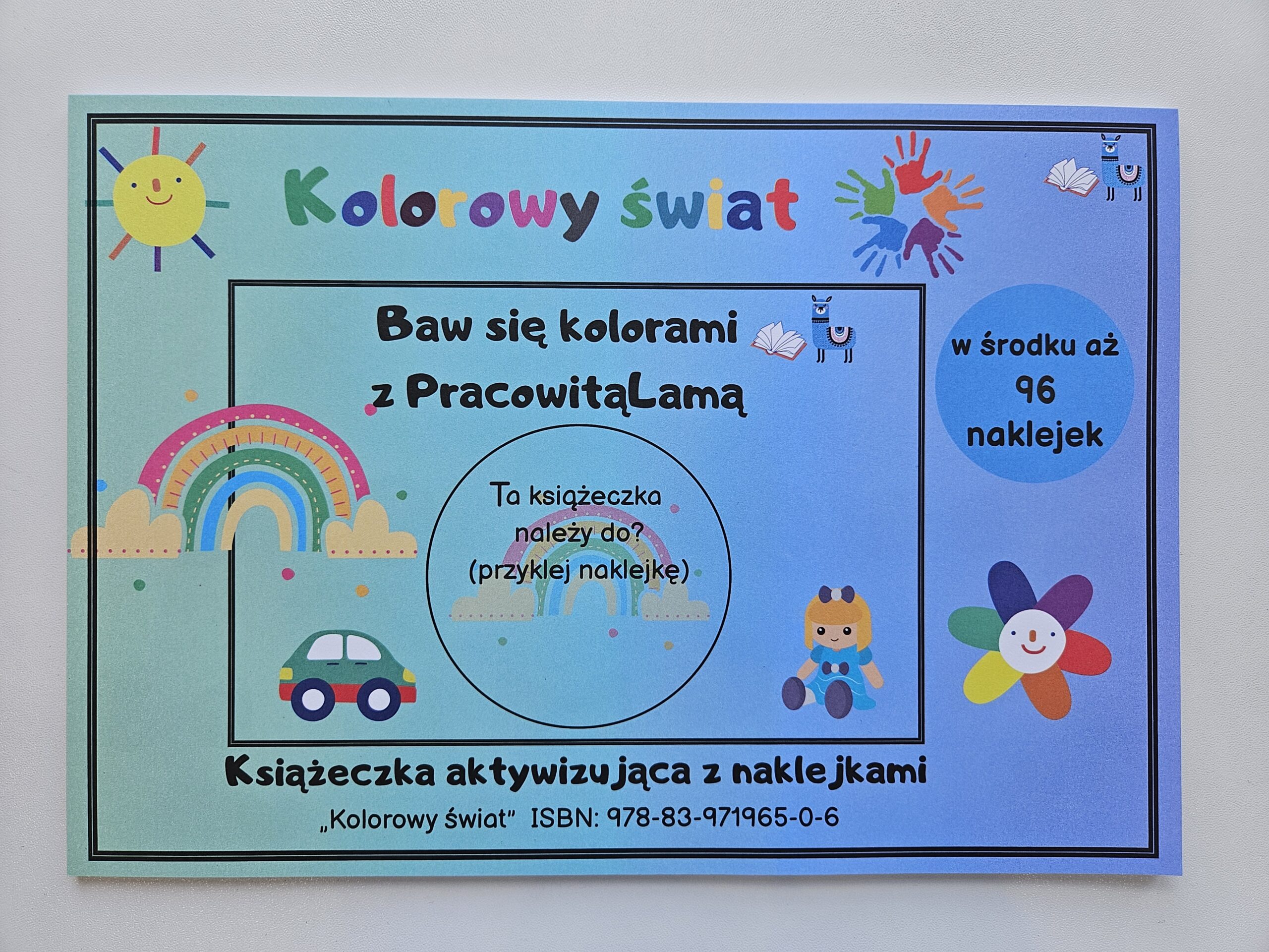 Zestaw 2 książeczek: Książeczka aktywizująca "Ćwiczę moją rączkę" + blok aktywizujący "Kolorowy świat" - obrazek 17