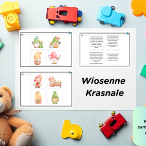 Wiosenne Krasnale - Odszukaj krasnala, który ma... (PDF)