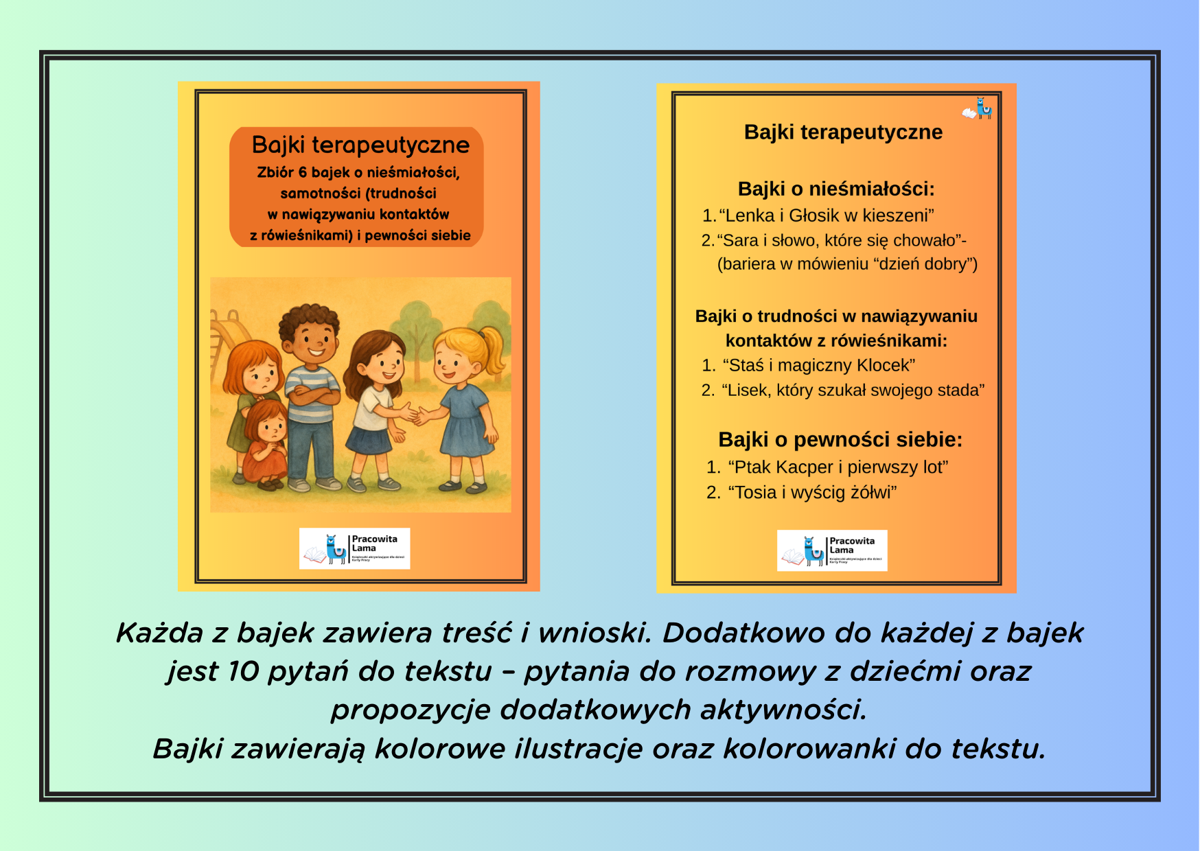 Zestaw 5 zbiorów bajek terapeutycznych (łącznie 28 bajek) (wersja PDF) - obrazek 5