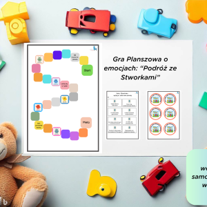 Gra planszowa "Podróż ze Stworkami"