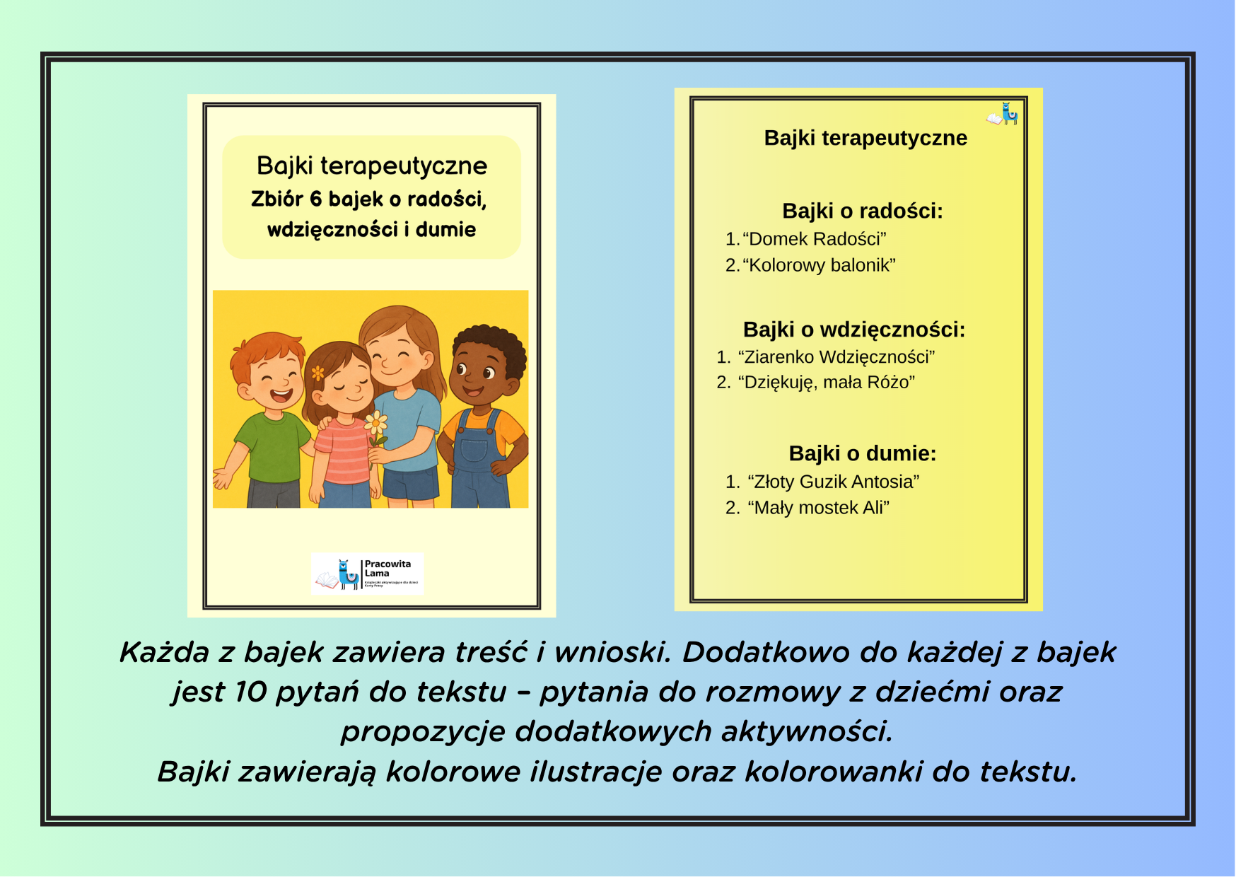 Zestaw 5 zbiorów bajek terapeutycznych (łącznie 28 bajek) (wersja PDF) - obrazek 4