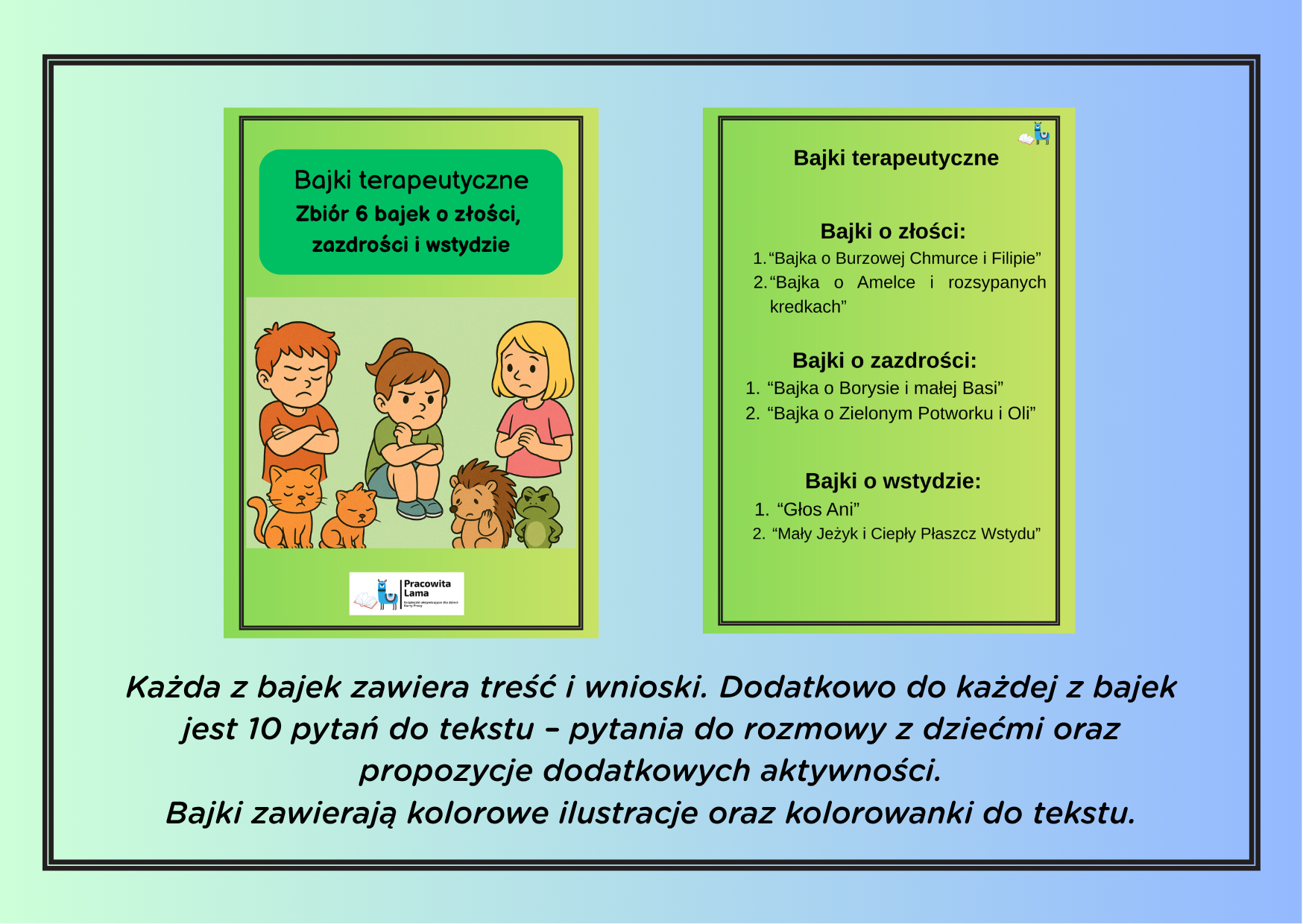 Zestaw 5 zbiorów bajek terapeutycznych (łącznie 28 bajek) (wersja PDF) - obrazek 3