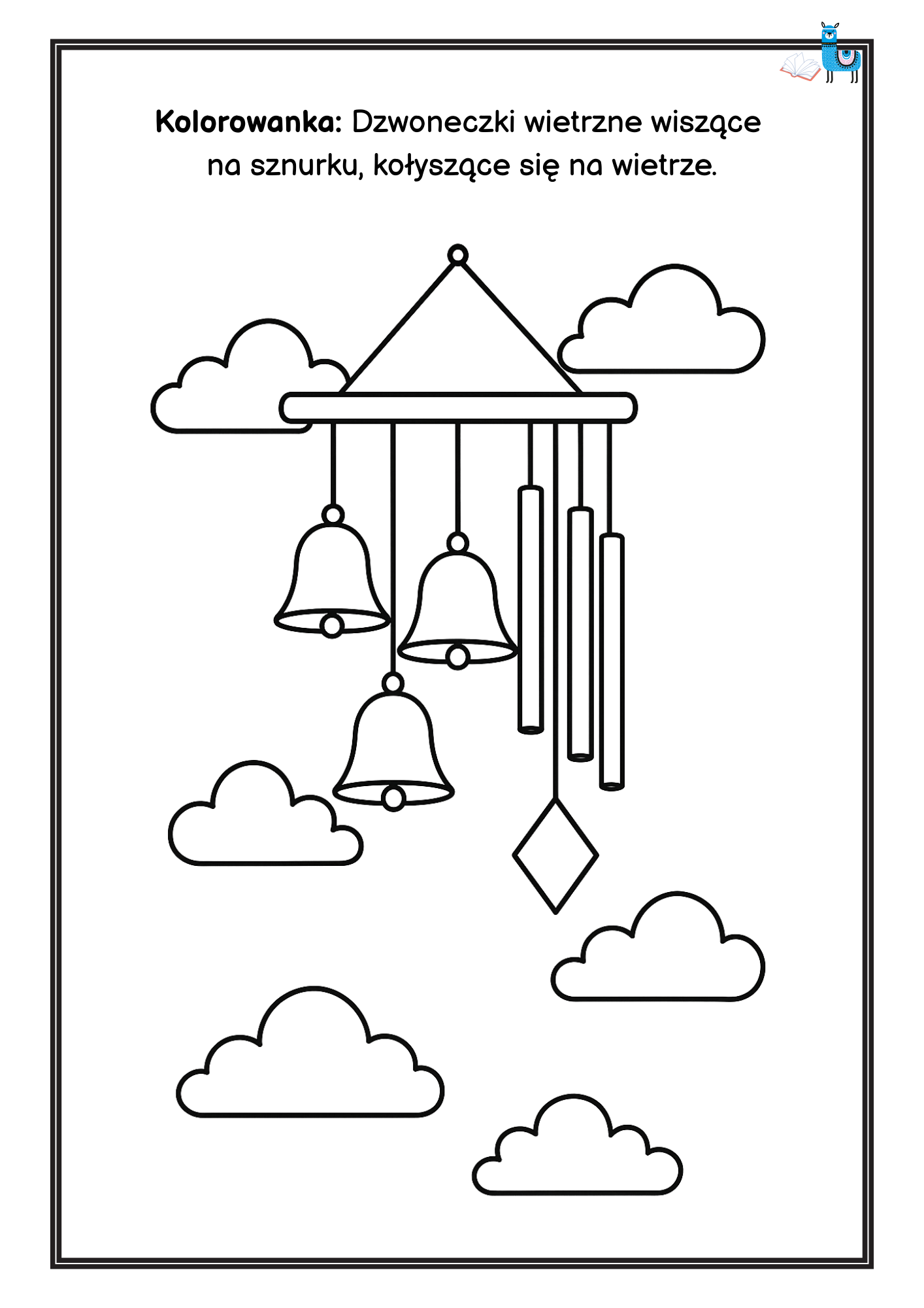 Karty oddechu dla Przedszkolaków + kolorowanki + afirmacje (wersja PDF) - obrazek 7