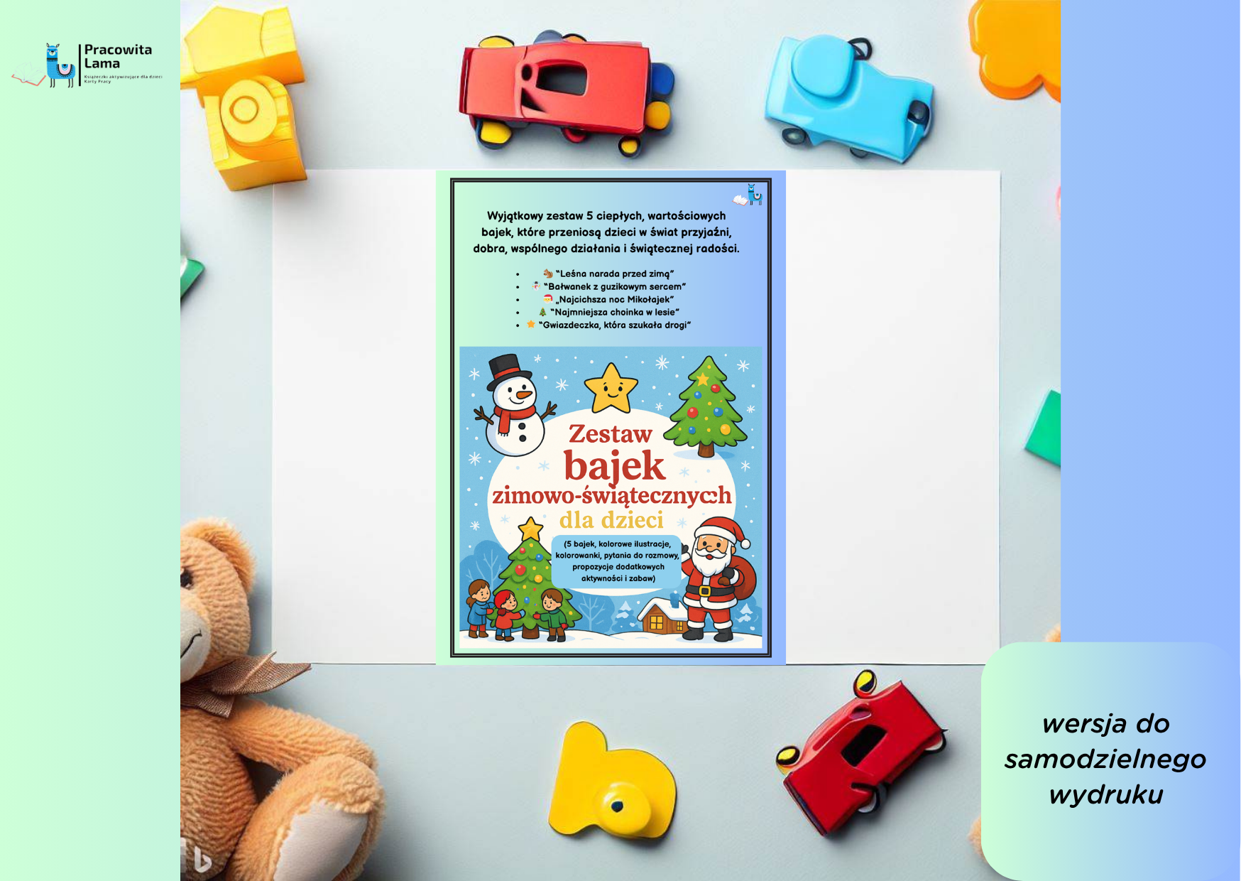 Zestaw 5 bajek zimowo-świątecznych (wersja PDF)