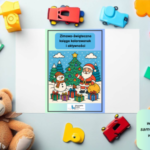 Zimowo-świąteczna księga kolorowanek i aktywności (wersja PDF)