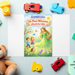 "Jak Pani Wiosna obudziła łąkę" - bajka o wiośnie (wersja PDF)