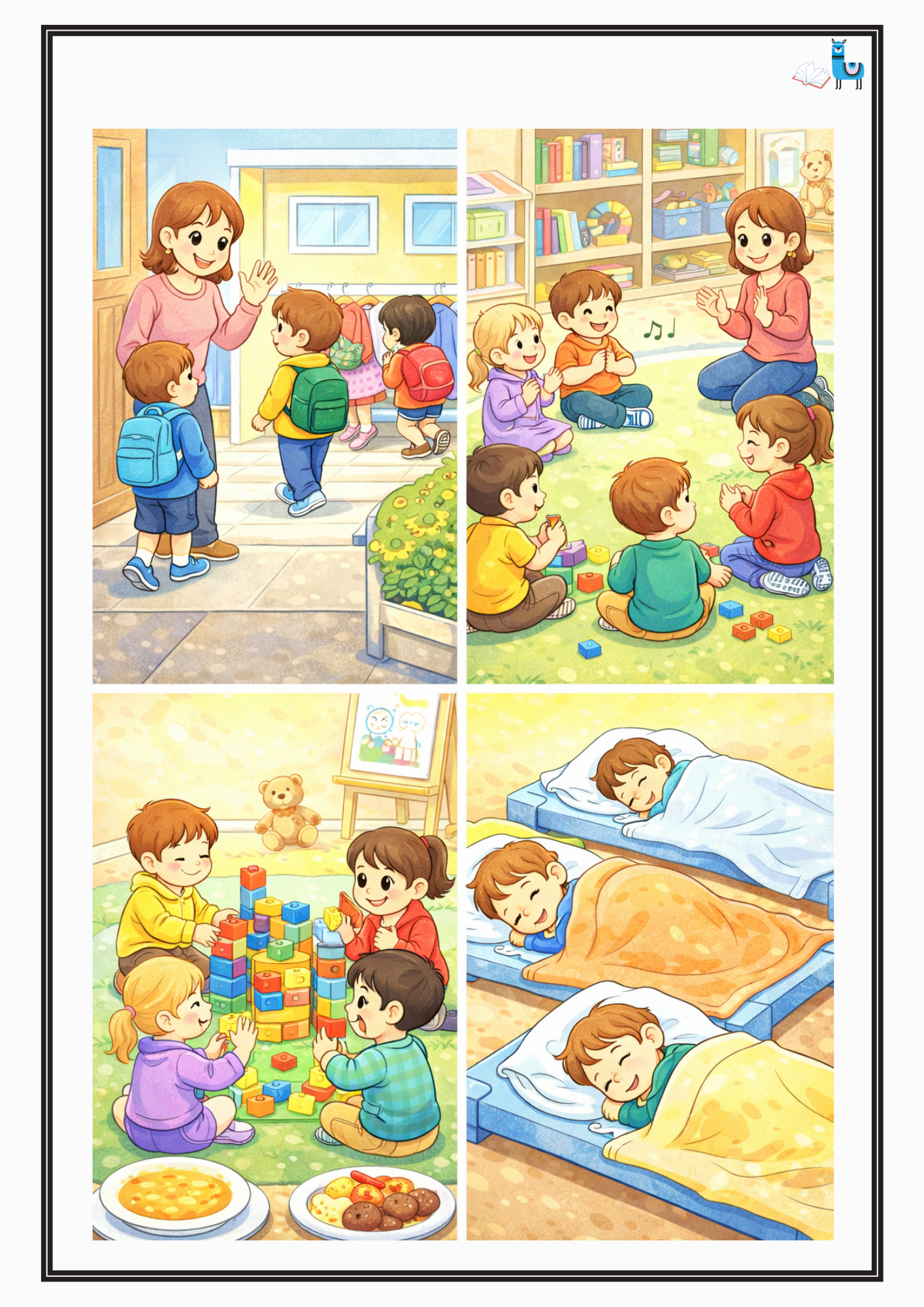 Słucham i rozumiem - Pakiet Poziom 1-3 (3 poziomy trudności): 30 historii z pytaniami (wersja PDF) - obrazek 11