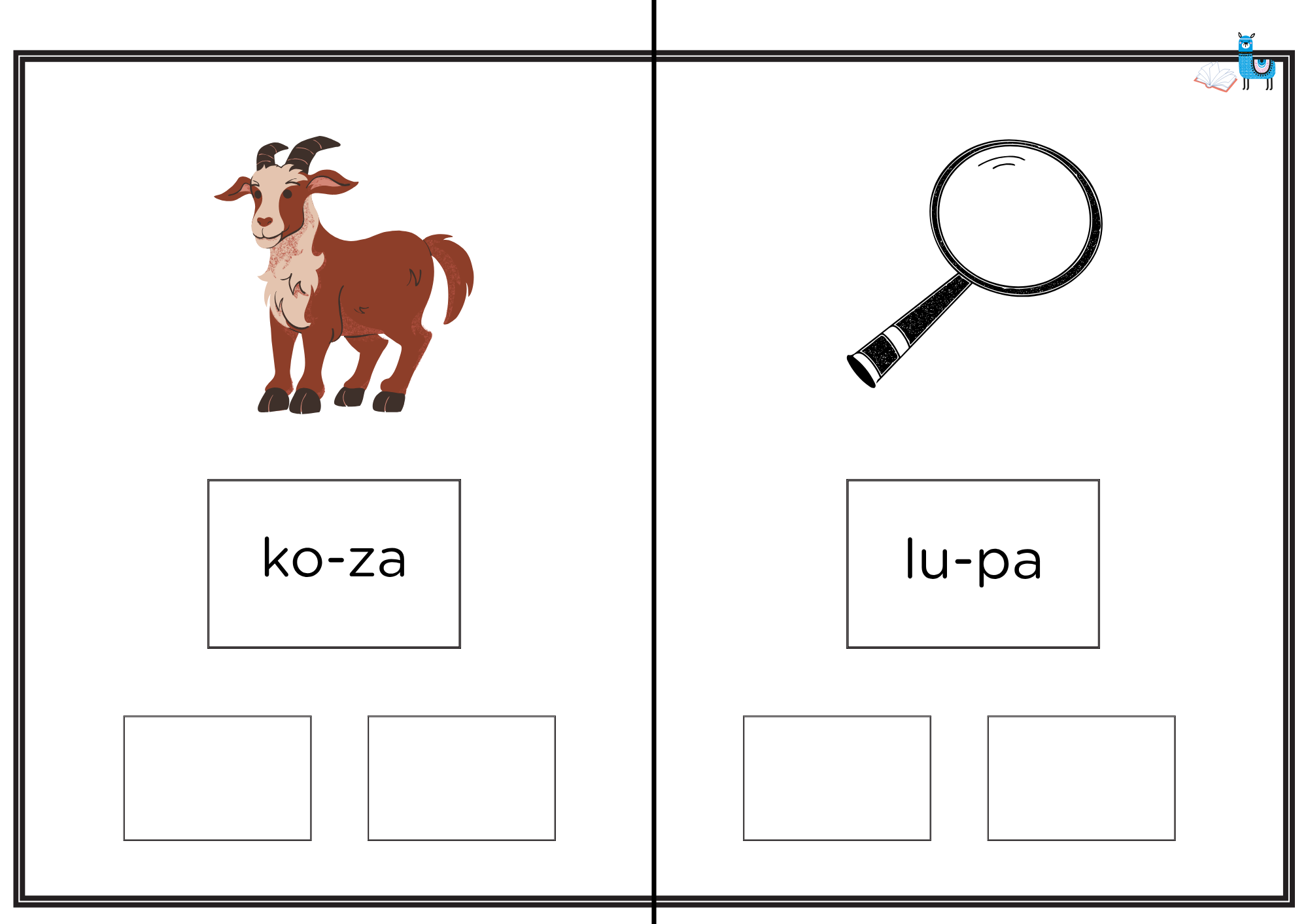 Wyklejanki sylabowe (wersja PDF) - obrazek 2