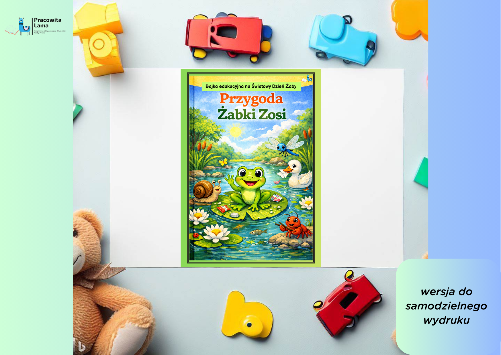 Bajka na Światowy Dzień Żaby "Przygoda Żabki Zosi" (wersja PDF)