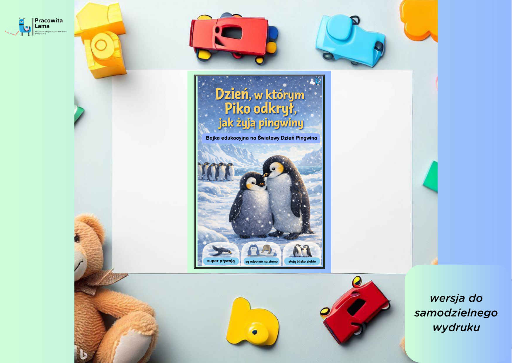 Bajka edukacyjna na Światowy Dzień Pingwina (wersja PDF)