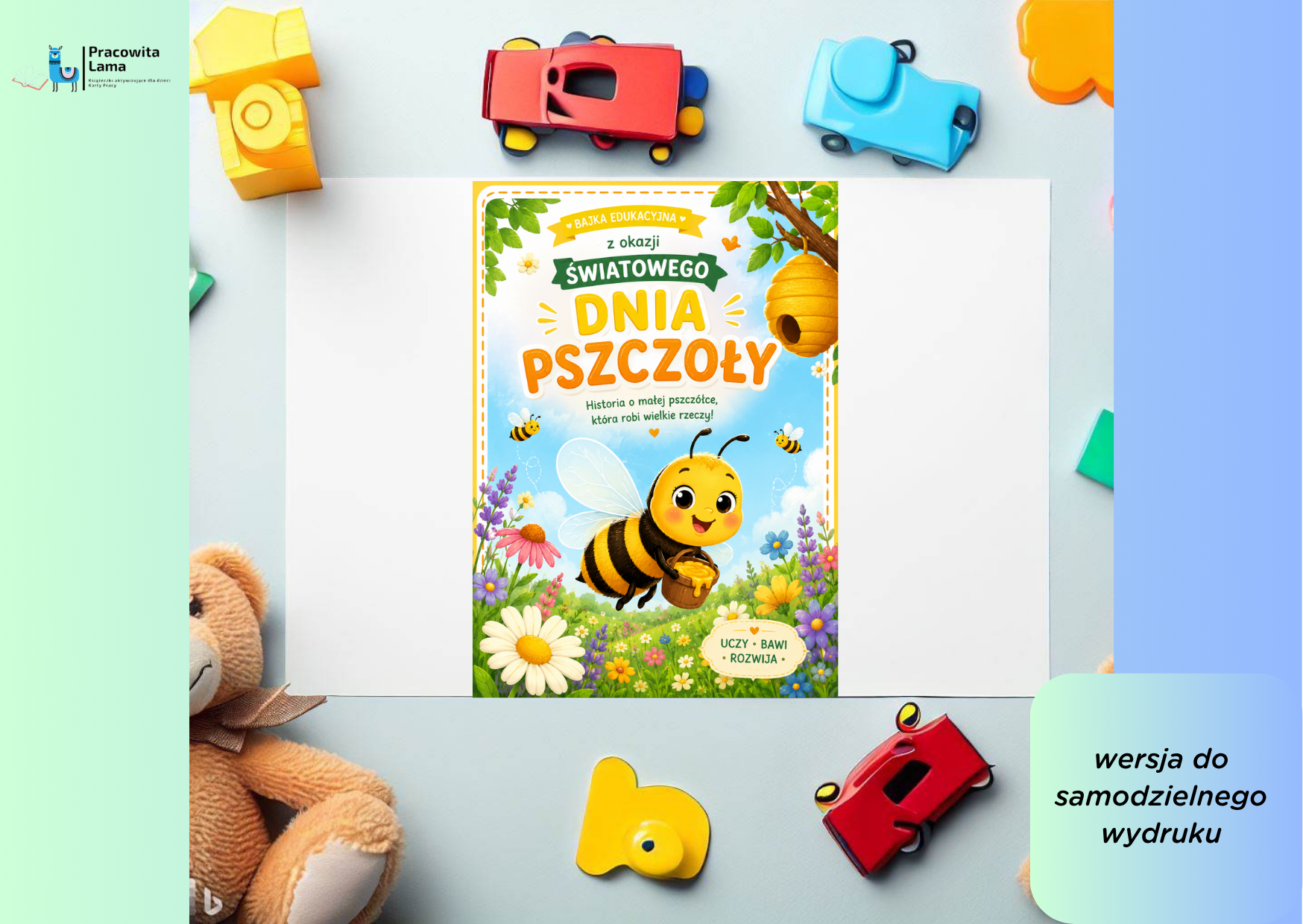Bajka edukacyjna na Dzień Pszczoły (wersja PDF)