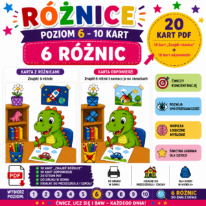 Różnice: Poziom 6 (6 różnic) PDF