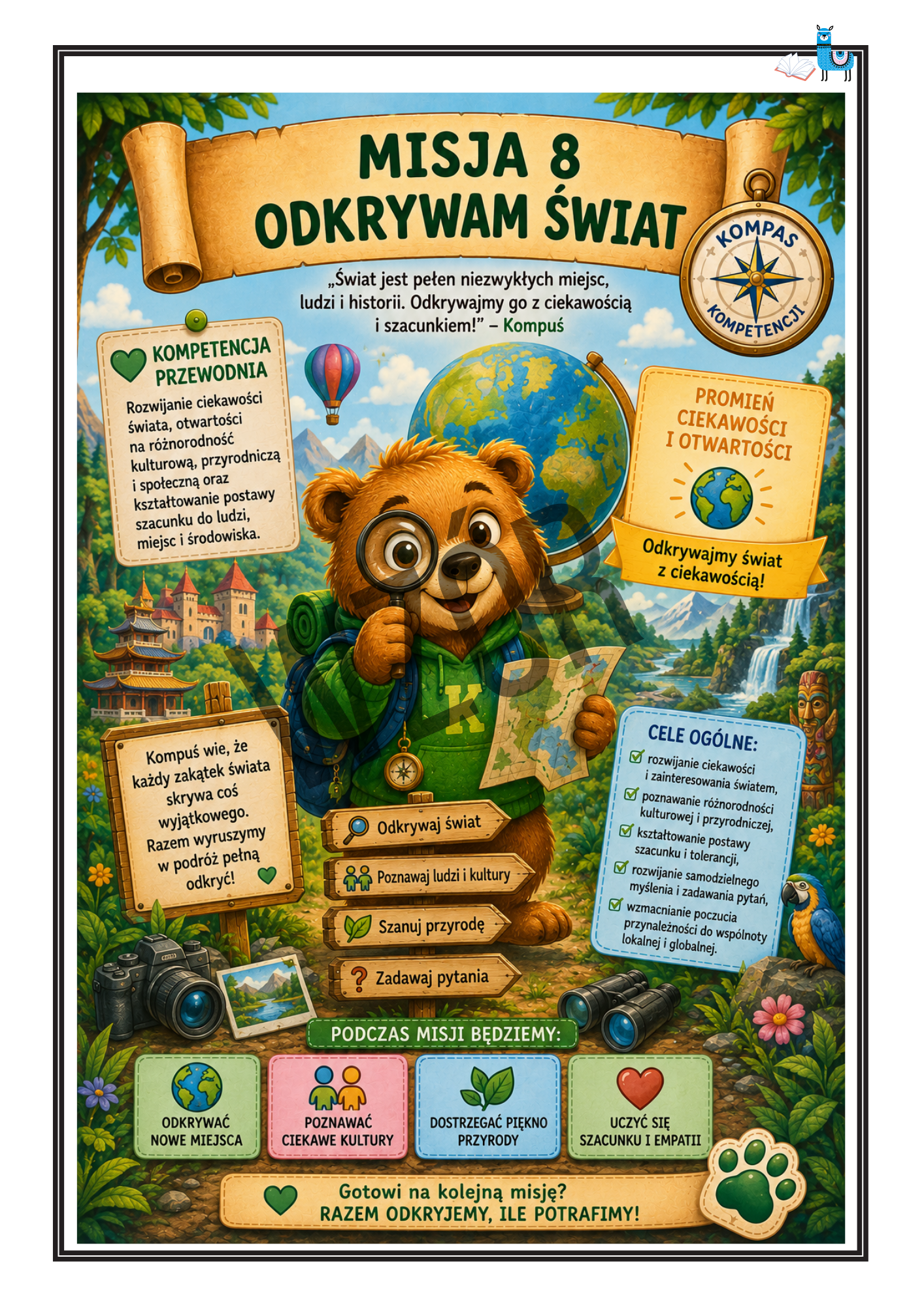 Mały człowiek - wielkie kompetencje - Kompleksowy program rozwijający kompetencje przyszłości u dzieci (10 misji/ 10 kompetencji) - obrazek 2