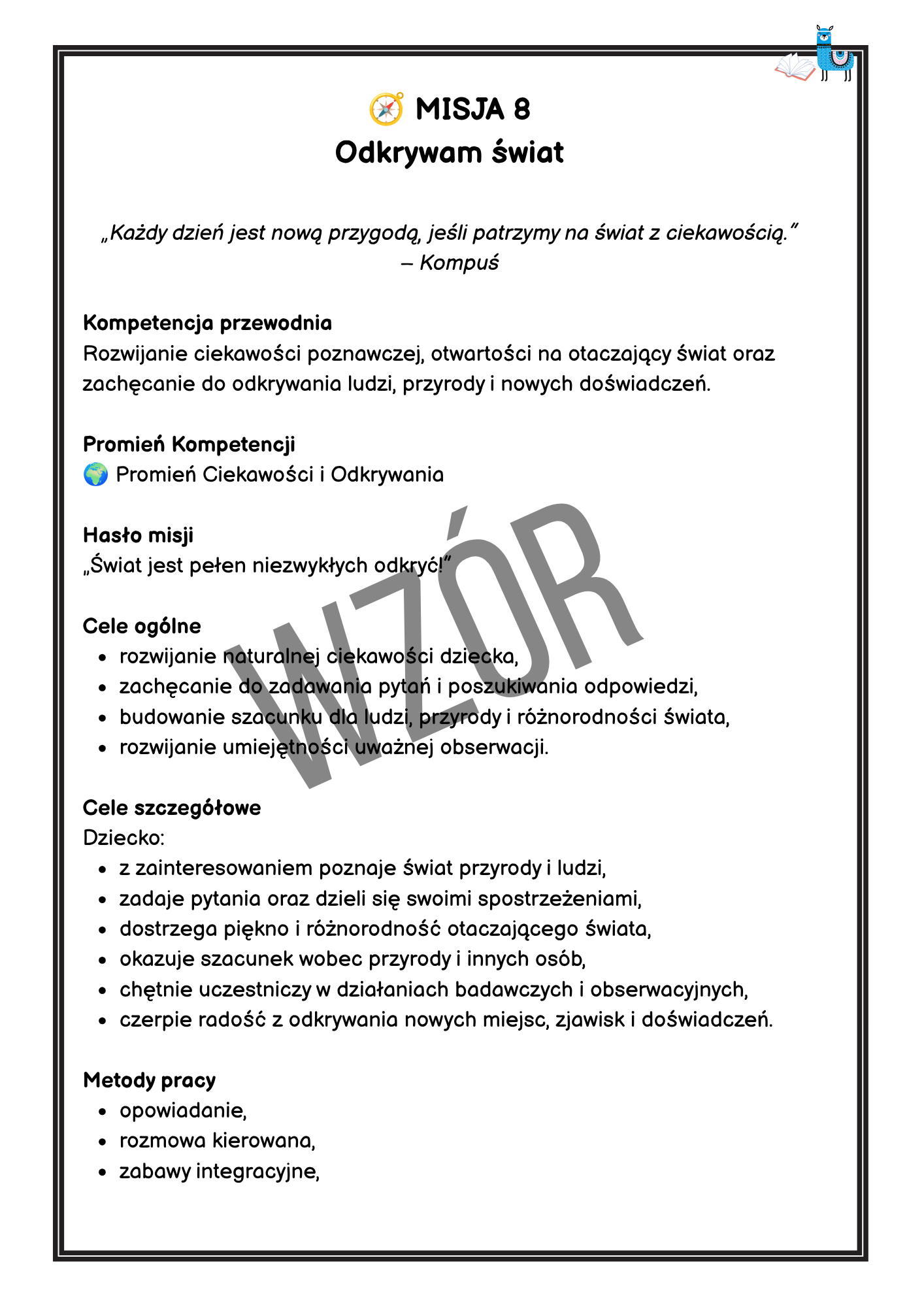 Mały człowiek - wielkie kompetencje - Kompleksowy program rozwijający kompetencje przyszłości u dzieci (10 misji/ 10 kompetencji) - obrazek 3