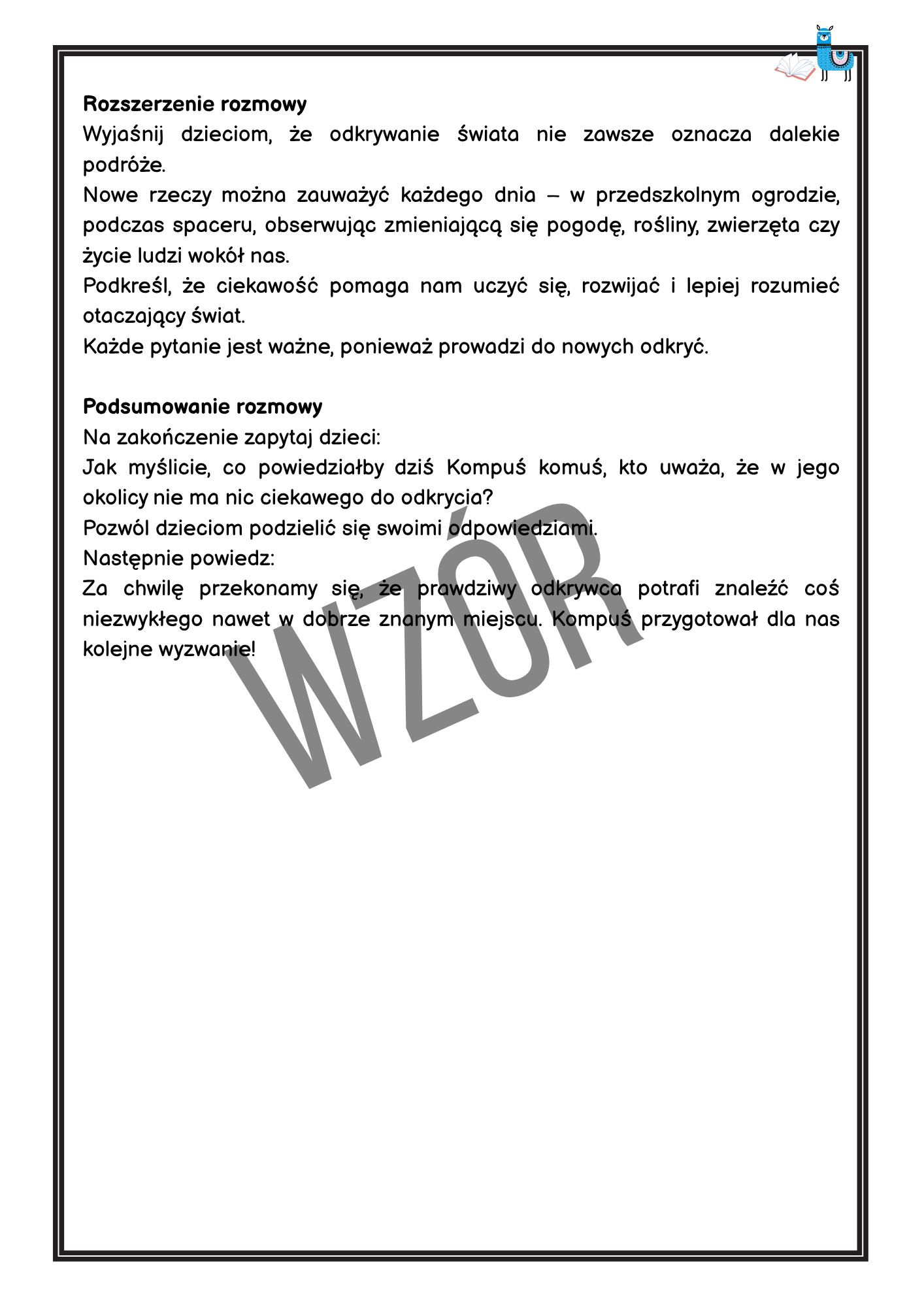 Mały człowiek - wielkie kompetencje - Kompleksowy program rozwijający kompetencje przyszłości u dzieci (10 misji/ 10 kompetencji) - obrazek 8