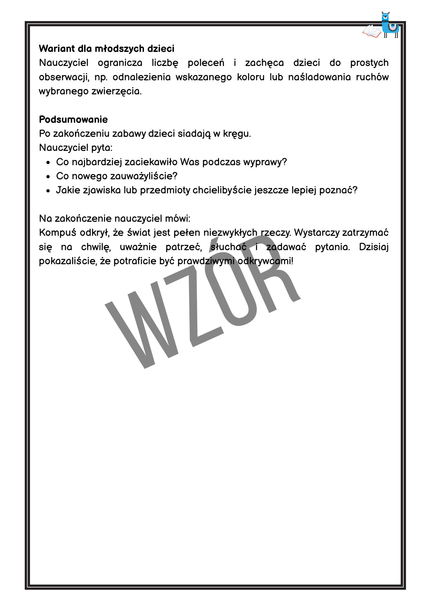 Mały człowiek - wielkie kompetencje - Kompleksowy program rozwijający kompetencje przyszłości u dzieci (10 misji/ 10 kompetencji) - obrazek 13