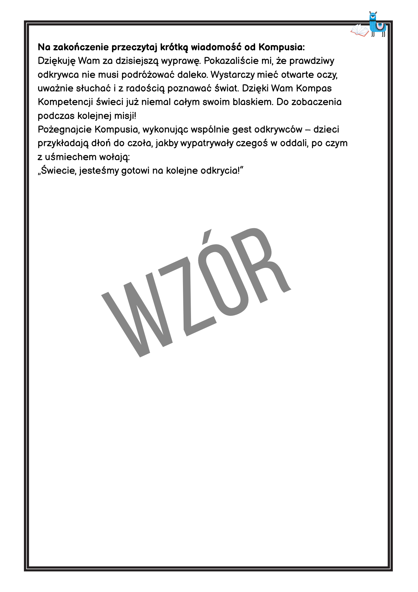 Mały człowiek - wielkie kompetencje - Kompleksowy program rozwijający kompetencje przyszłości u dzieci (10 misji/ 10 kompetencji) - obrazek 17