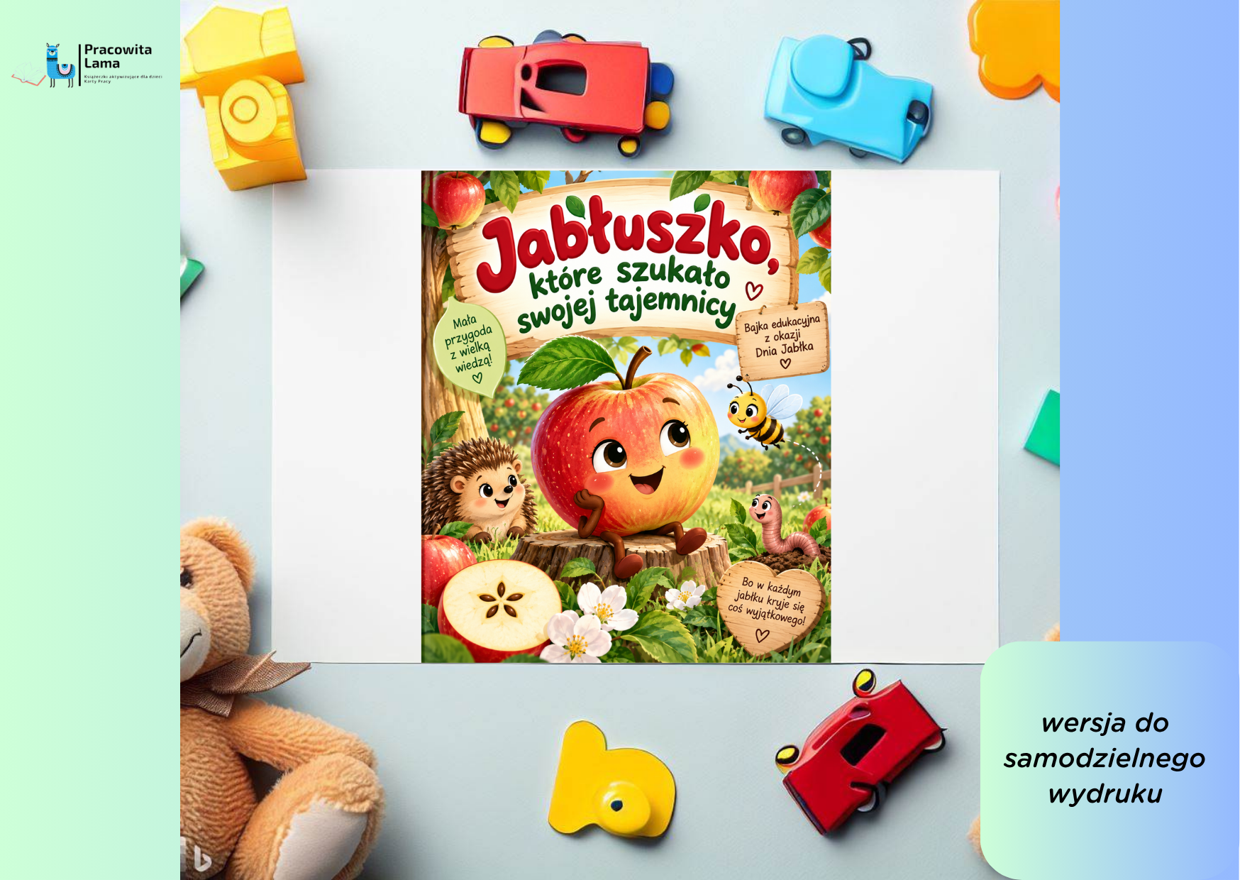 Jabłuszko, które szukało swojej tajemnicy - bajka edukacyjna na Dzień Jabłka